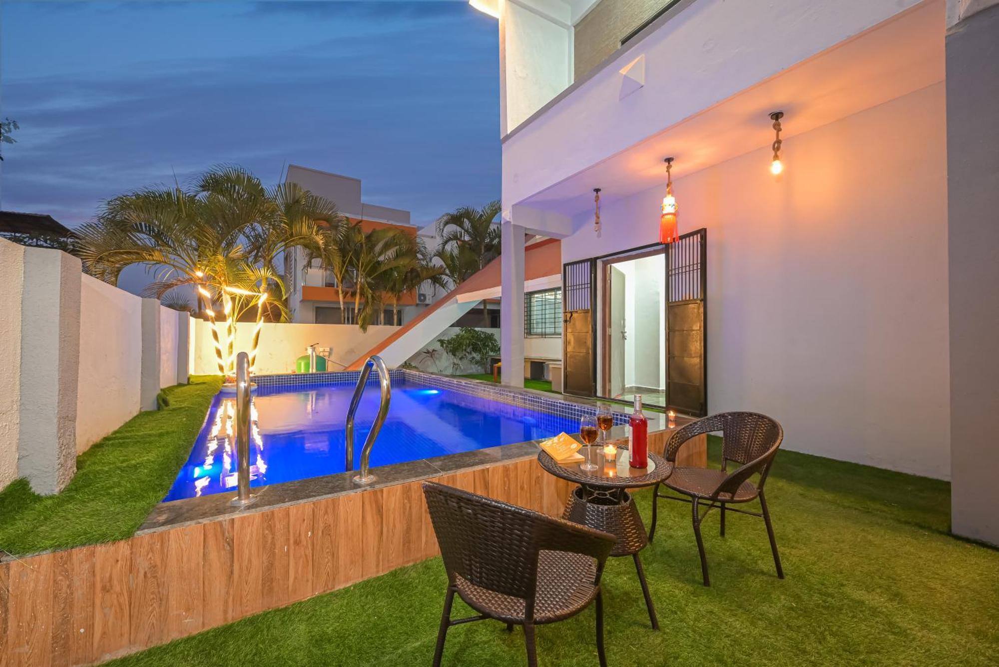 Ll Empyrean Stay II Luxury Ll Celestial Unicorn Villa Ll 3Bhk Ll Ac Ll Private Big Pool Ll Lonavala Exterior photo