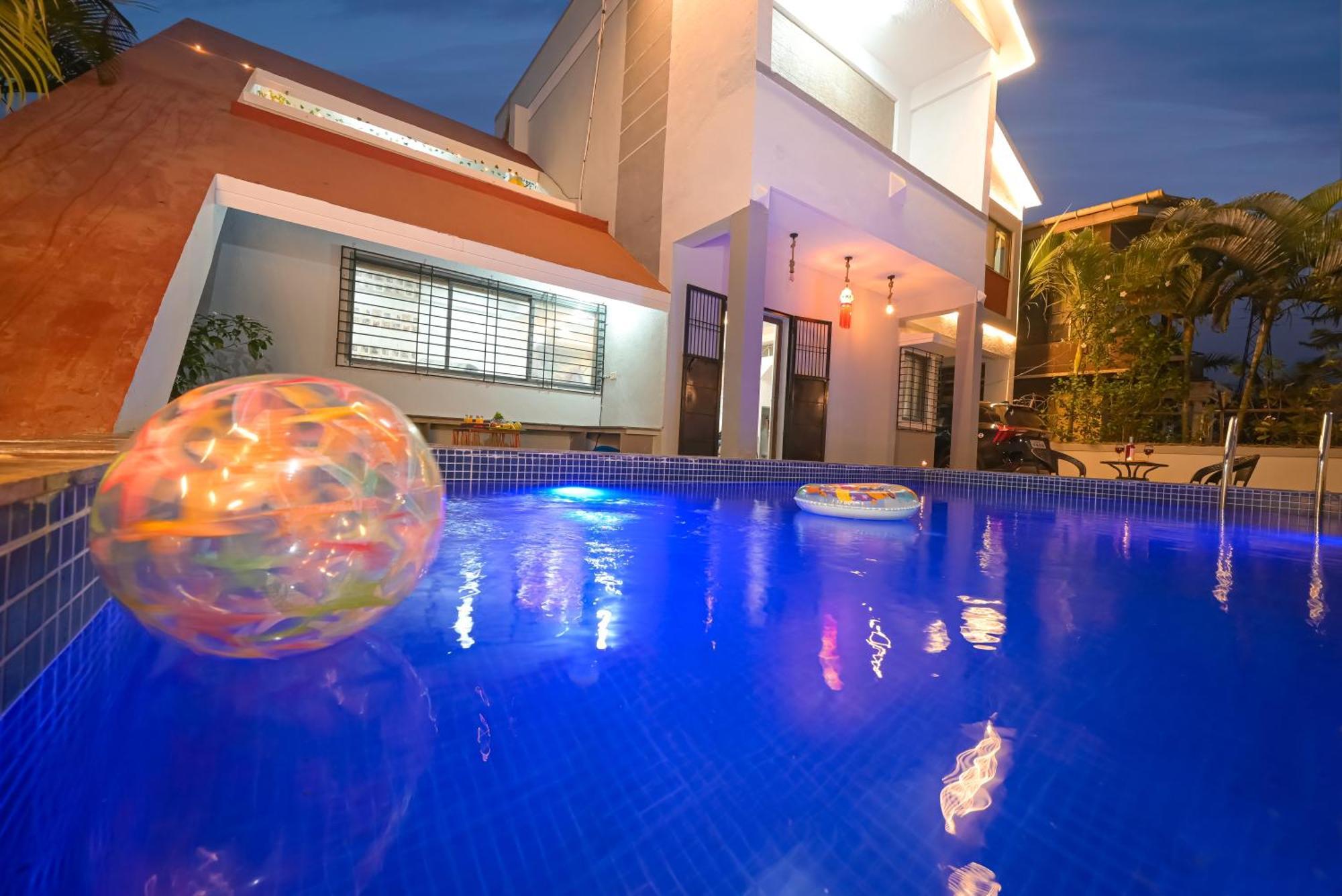 Ll Empyrean Stay II Luxury Ll Celestial Unicorn Villa Ll 3Bhk Ll Ac Ll Private Big Pool Ll Lonavala Exterior photo